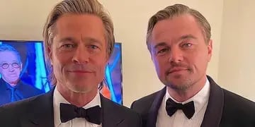 Brad Pitt y Leo Dicaprio, dos de las estrellas que usan autos eléctricos.