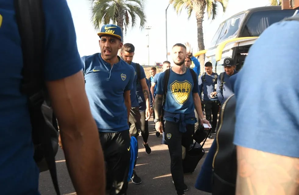 Boca ya está en Mendoza a la espera del partido con Rosario Central