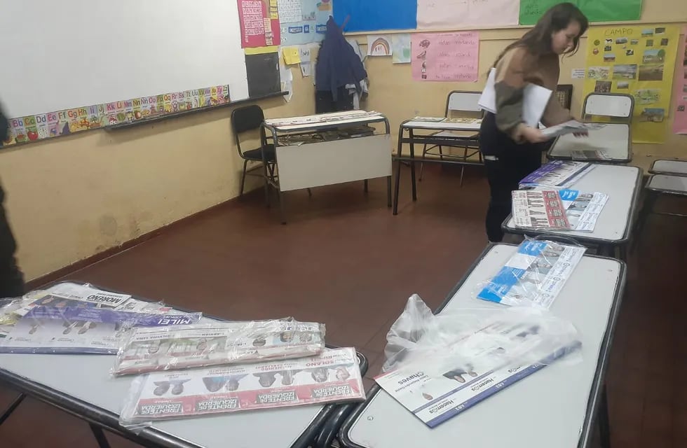 La Justicia electoral confirmó que en Mendoza las boletas de La Libertad Avanza fueron entregadas de acuerdo a las disposiciones. Foto José Gutiérrez / Los Andes
