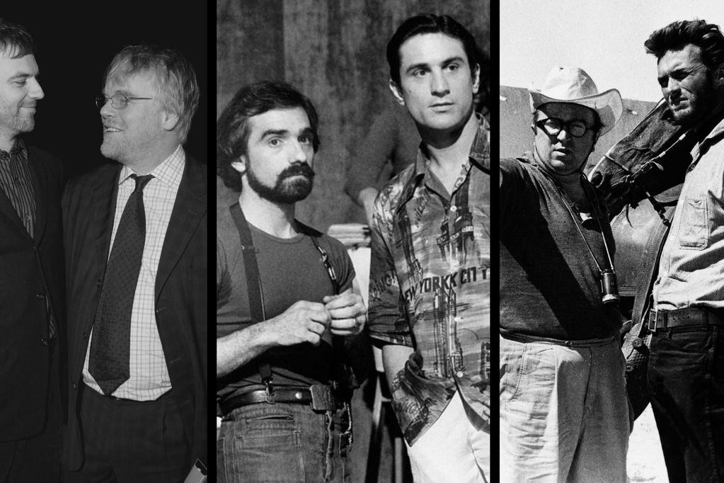 Anderson con Hoffman / Scorsese con De Niro / Leone con Eastwood