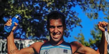 El atleta sanrafaelino nos contó de sus sensaciones tras quedarse con el Triatlón Internacional Vendimia.
