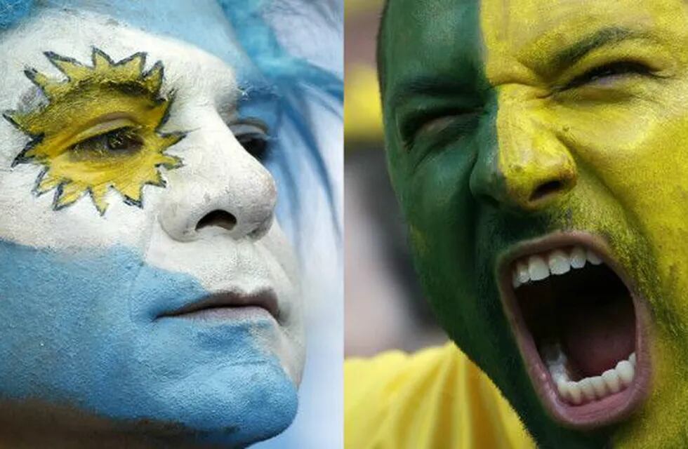 Mirá el gracioso spot de la TV brasileña sobre los hinchas argentinos aprendiendo el himno