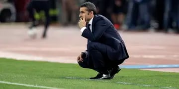 El DT del elenco culé lamentó la caída ante la Roma y el sorpresivo adiós a la Champions League. 