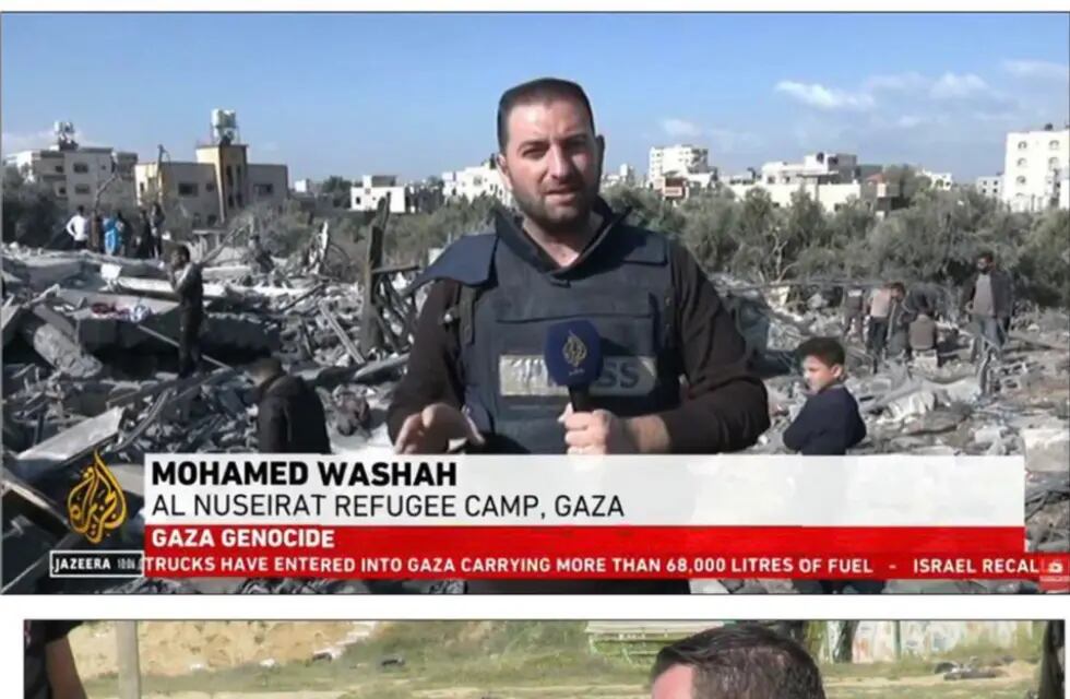 Mohamed Washa, uno de los periodistas más famosos de la cadena árabe Al Jazeera, es comandante de Hamás.