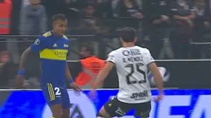 La mano que pidió Boca ante Corinthians