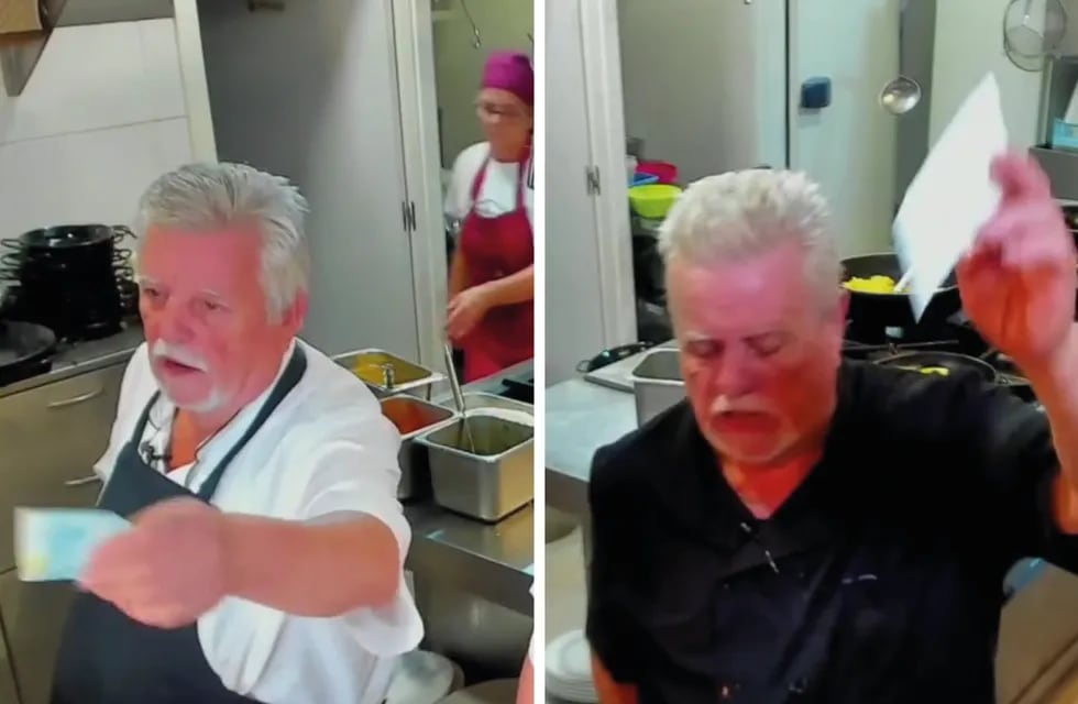 Es dueño de un restaurante en Madrid y se volvió viral por insultar a sus clientes