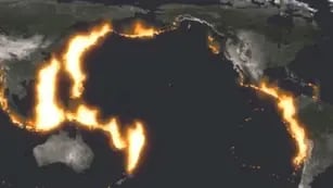 ¿Qué es el cinturón de fuego del Pacífico?