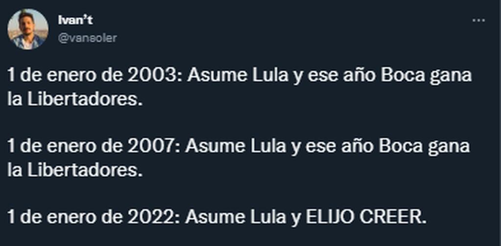 Las coincidencias que relacionan a Lula con Boca