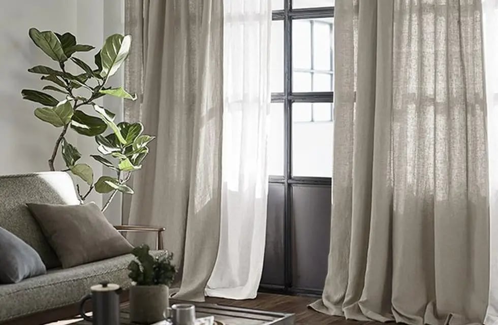 Cortinas de lino: la tendencia en decoración que no puede faltar en tu casa.
