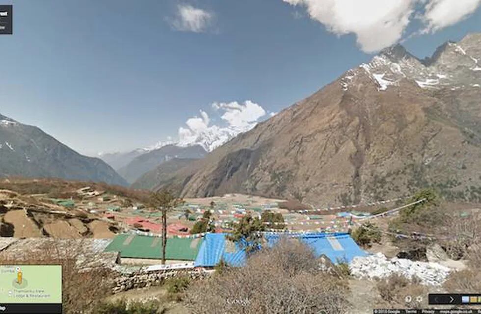 Google presentó un paseo virtual por el Everest