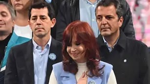 Reunión de Cristina Kirchner con Sergio Massa y Wado de Pedro