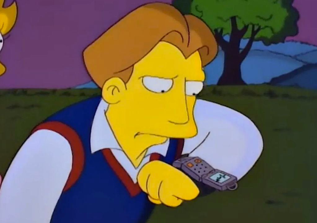 En el famoso capitulo sobre el futuro casamiento de Lisa, Los Simpson mostraron décadas antes de que existieran, un reloj inteligente.