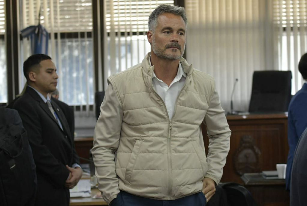 Caso Bento: el abogado procesado Francisco “Chato” Álvarez declara en Tribunales Federales (Orlando Pelichotti / Los Andes)