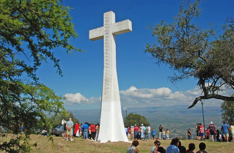 Cerro de la Cruz, Villa Carlos Paz. Valle de Punilla. Archivo/ Gentileza La Voz del Interior