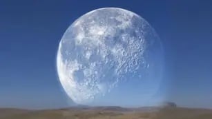 Una simulación hecha con supercomputadoras indicó que la Luna se pudo haber formado debido a un impacto con la Tierra