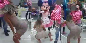 Una mamá le arruinó el cumpleaños a su hija con un baile hot frente a los compañeros del jardín
