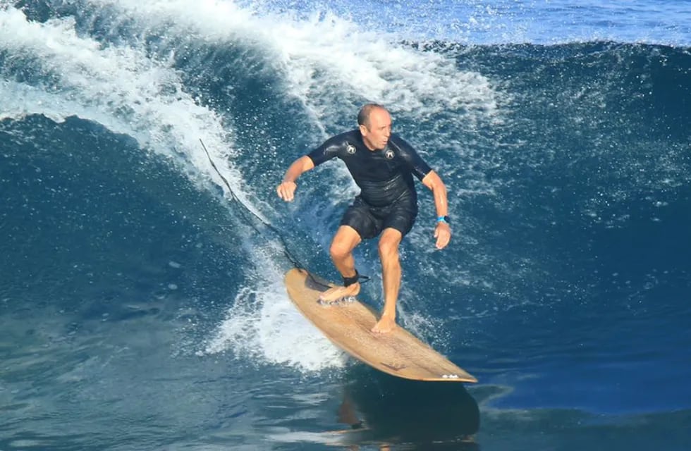 El argentino que cambió el surf fue inmortalizado en el Paseo de la Fama