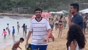 Hizo una crónica de las vacaciones en Brasil junto a "su varón" y se volvió viral