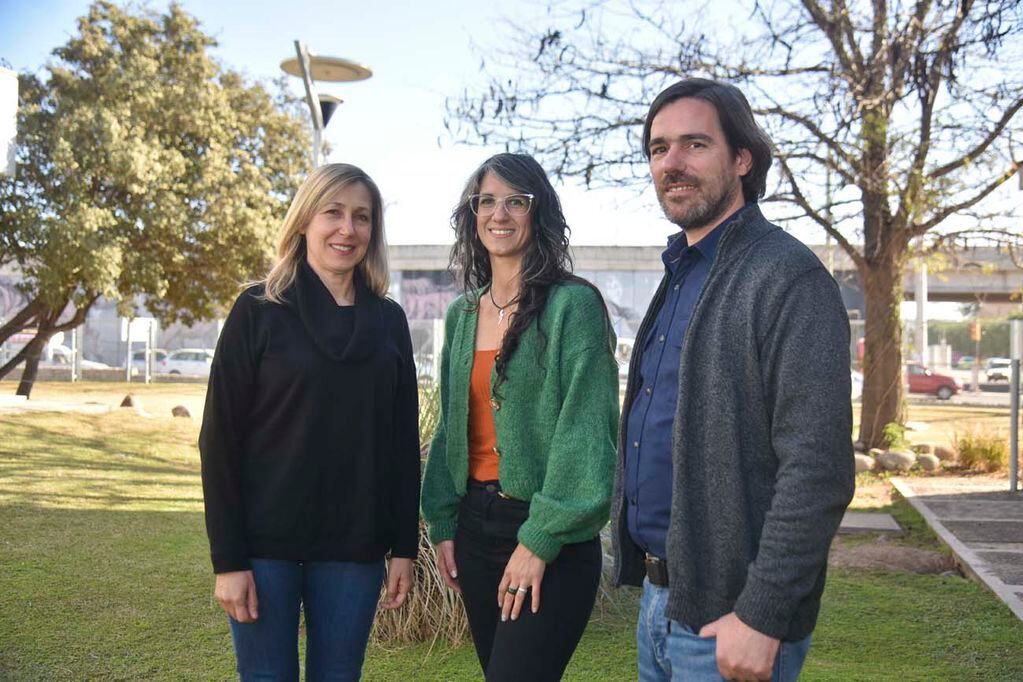 Frente de Izquierda de los Trabajadores candidatos elecciones 2023. Nicolas del Caño, Myriam Bregman y Laura Vilches (Facundo Luque / La Voz)