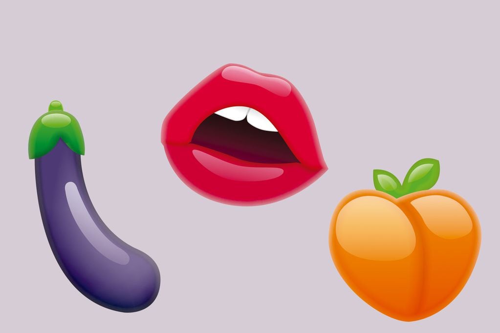 Los emojis también funcionan como acrónimos y son muy utilizados en charlas de contenido sexual. 
