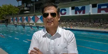 Jorge Aguirre Toum, presidente del Club Mendoza de Regatas