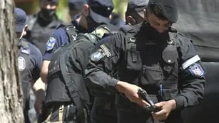 Motorizada. Policía de Mendoza