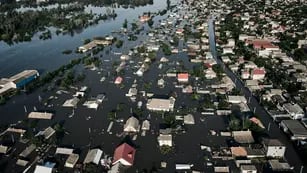Inundaciones en Jersón