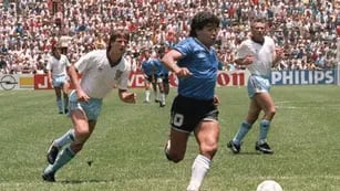 Diego Maradona a los ingleses