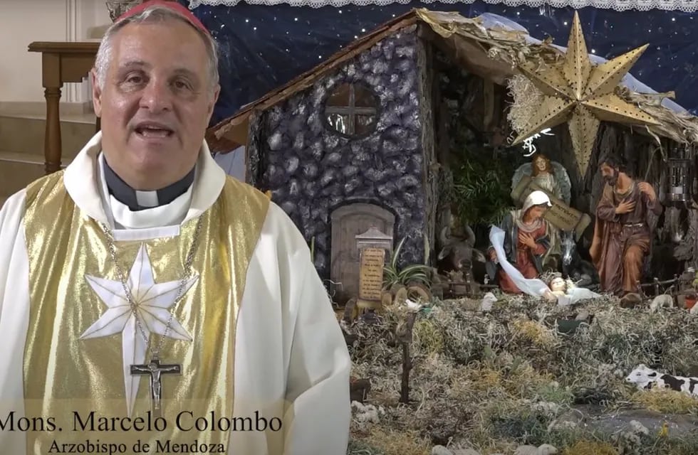 Monseñor Colombo envió su tradicional saludo navideño para los mendocinos.
