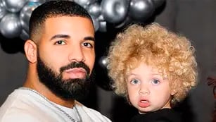 Casi a los tres años Drake presentó a Adonis