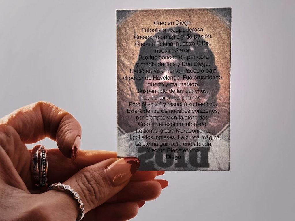 el recuerdo de Gianinna Maradona a su papá