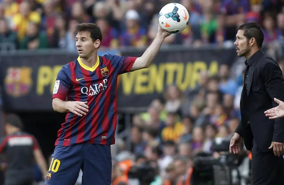 Simeone quiso tentar a Messi, con Luis Suárez de intermediario. La ilusión duró muy poco.
