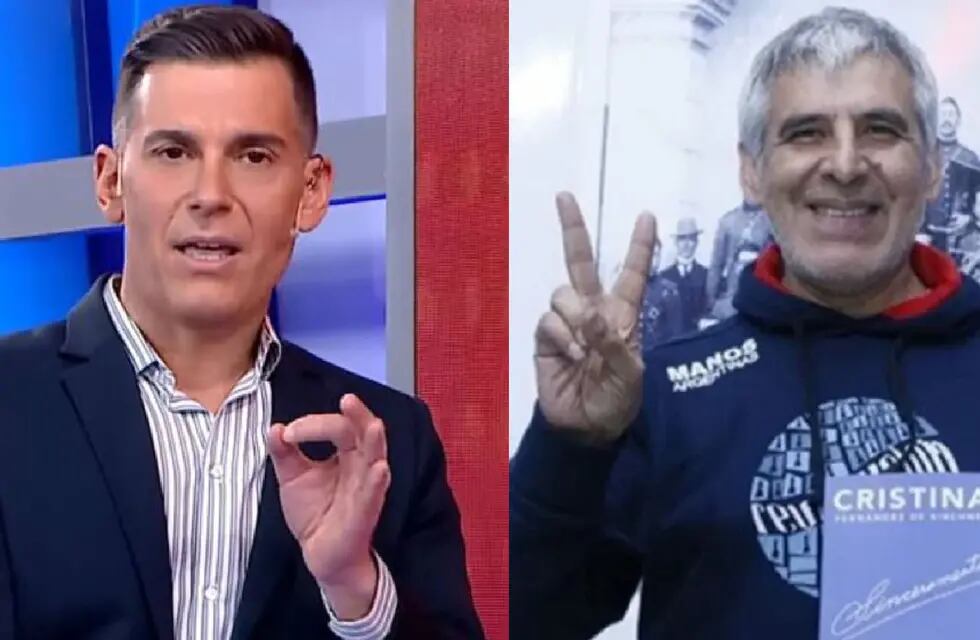 Fernando Piaggio y Peteco Carabajal se pelearon en vivo - Gentileza