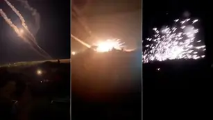 Video: un misil ruso dio un giro dio un giro de 180 grados e impactó contra la propia base desde donde se lo lanzó