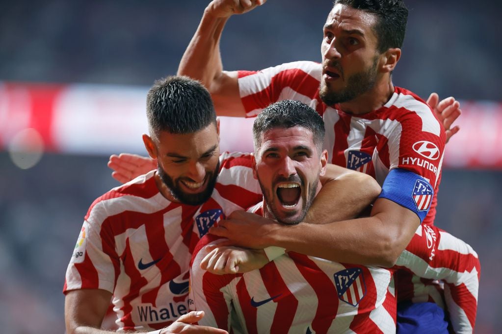 Rodrigo De Paul metió un gol en la victoria del Atlético Madrid. Foto: @Atleti