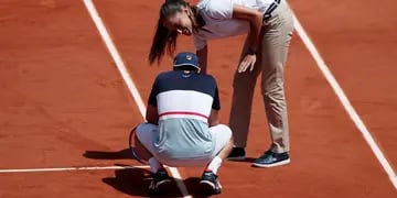 El tenista argentino explotó ante un hincha que le gritaba a cada rato. "Todos los puntos dice algo", se quejaba el Peque. Video.