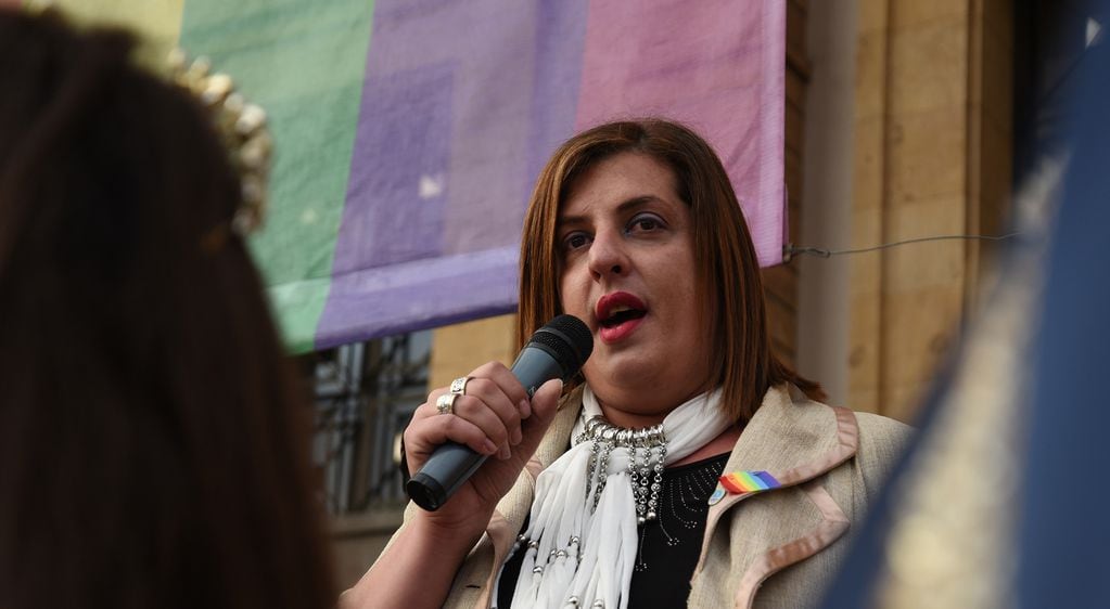 Fernanda Urquiza, coordinadora de Diversidad Sexual de la provincia de Mendoza. 