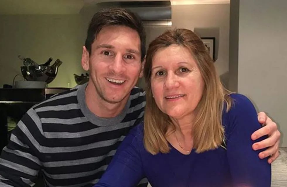 Lionel Messi y su mamá, Celia Cuccitini.