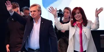  Alberto Fernández y Cristina Fernández de Kirchner, la fórmula de Unidad Ciudadana.  