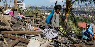 Huracán Rai, en Filipinas