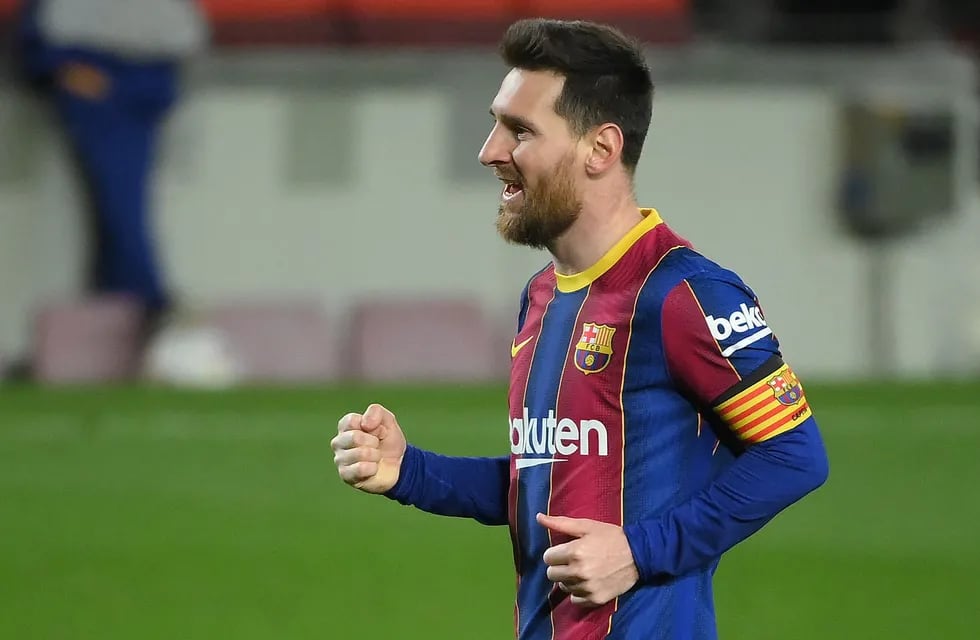 Leo Messi, el astro argentino, abrió el marcador ante Getafe. / Gentileza.
