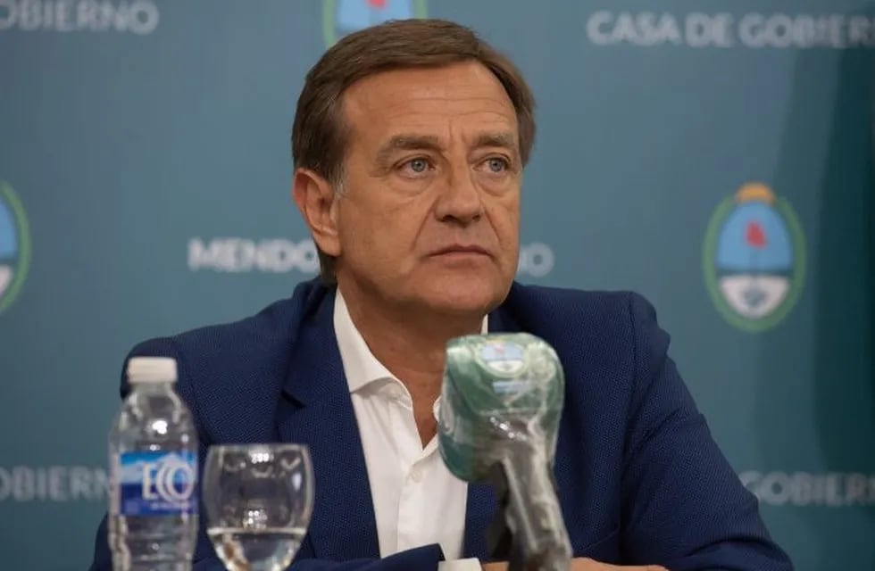Rodolfo Suárez, gobernador de Mendoza - Prensa Gobierno