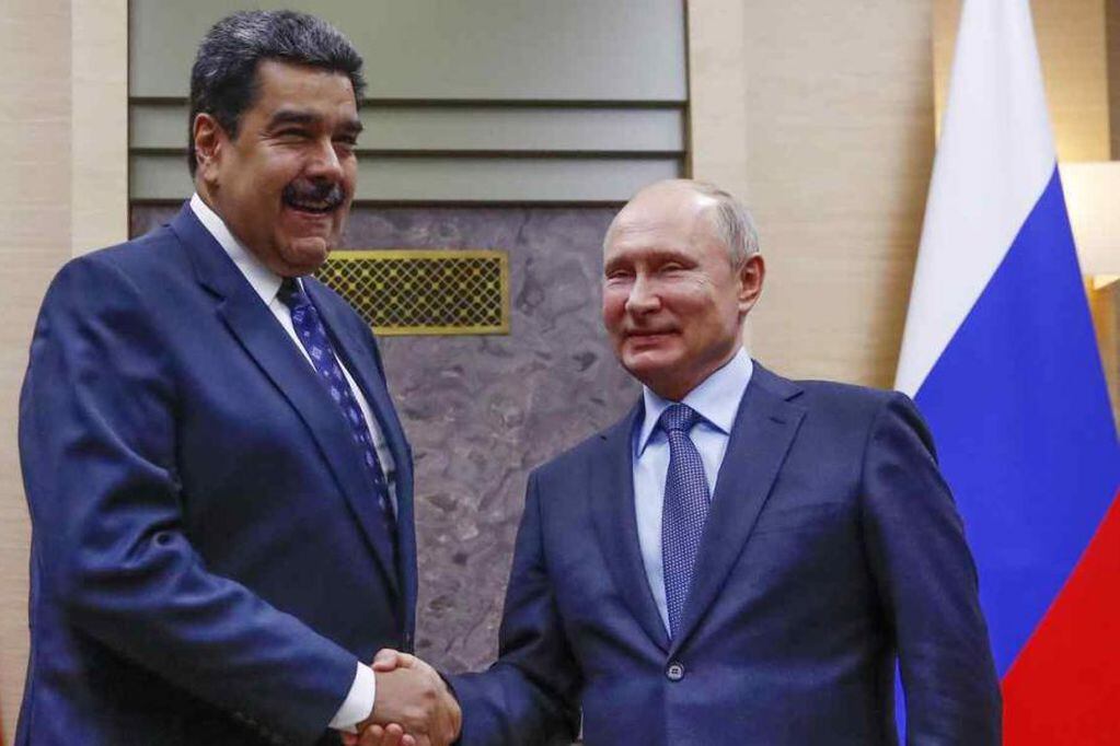Relaciones. Maduro y Putin  (AP/Archivo)