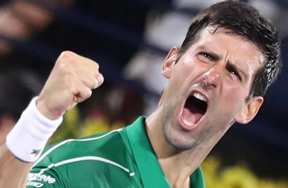 Novak Djokovic ya está en semifinales del Abierto de Australia. / Gentileza.