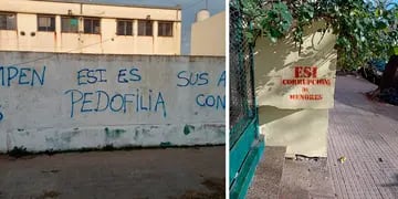 Escuelas de La Plata fueron vandalizadas con leyendas en contra de la Educación Sexual Integral: “ESI es pedofilia”