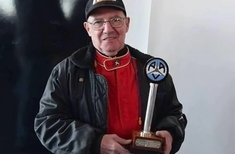 Julio Pardo, campeón con 81 años.