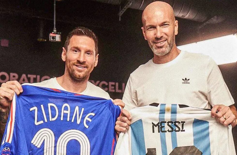Messi y una charla de fútbol con Zidane organizada por Adidas (Prensa)