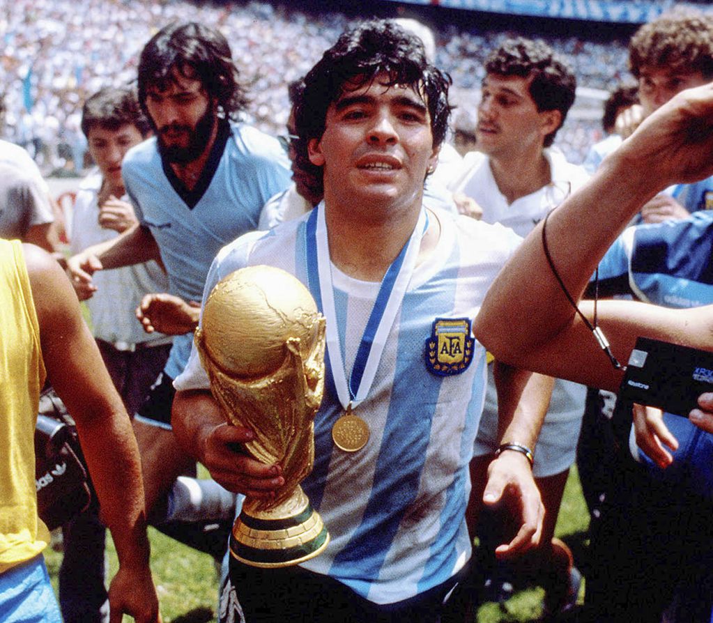 La camiseta Argentina del Mundial 86 está en el séptimo puesto / Ricardo Alfieri (h).