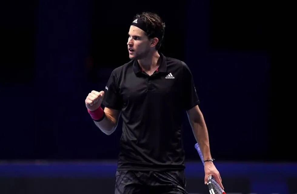 El austríaco venció en un partidazo de semis a Novak Djokovic, número uno del mundo, por 7-5, 6-7 y 7-6 y jugará el choque decisivo en Londres. / Gentileza.