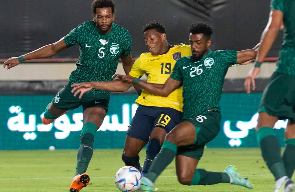 Arabia Saudita empató sin goles ante Ecuador en un amistoso internacional.
